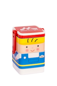 Lunch Box Morinaga Bento Set Square Arsitek 600ml TW-LB 77