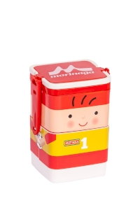 Lunch Box Morinaga Bento Set Square Atlit Bola 600ml TW-LB 77