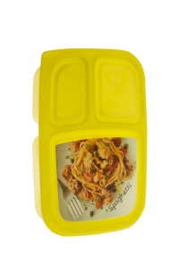 Lunch Box Steamer Yellow 1000ml TW-LB 63 